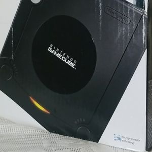 DOL-101 NIB Nintendo GameCube Console Jet Black in Box Mint Condition
